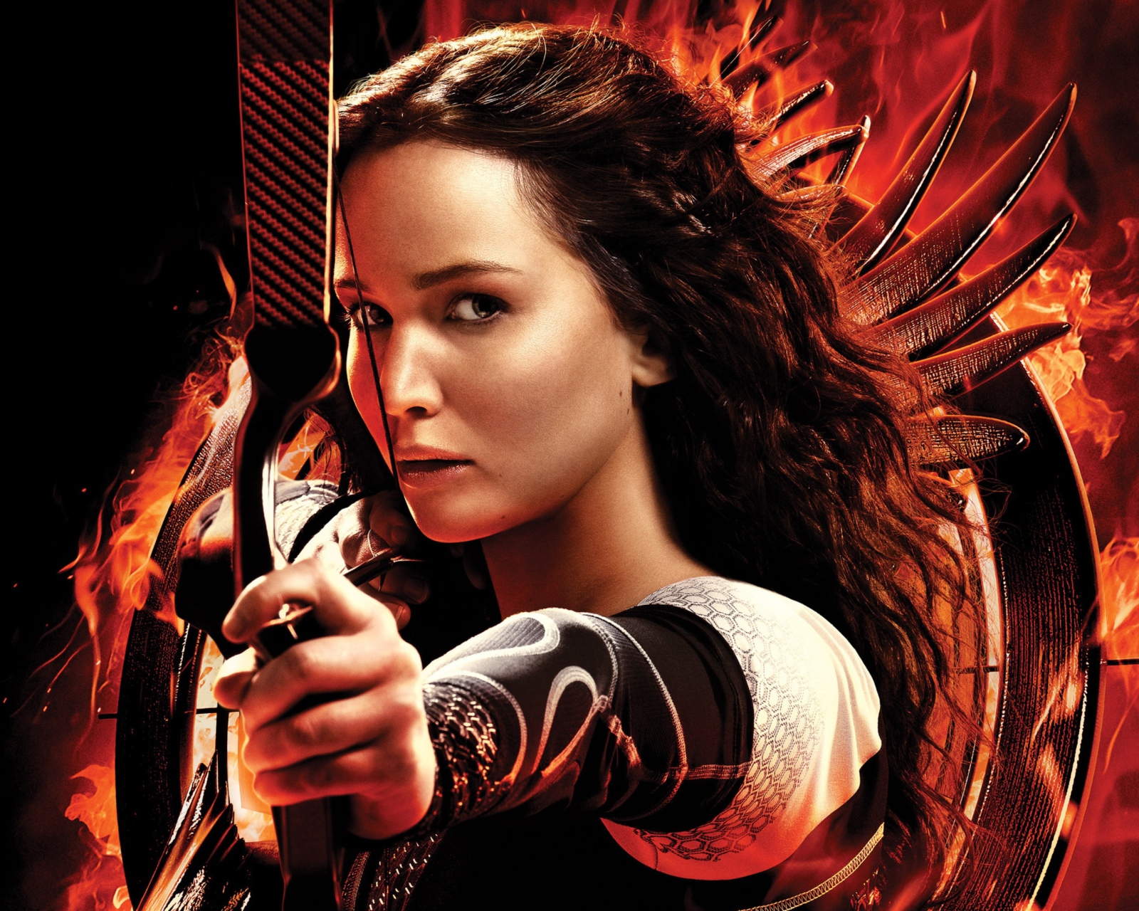 Screenshot №1 pro téma Katniss Jennifer Lawrence 1600x1280