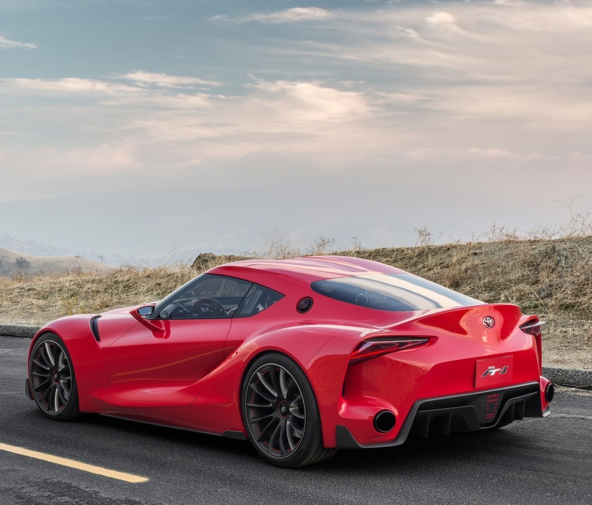 Das Toyota FT 1 Wallpaper 1200x1024