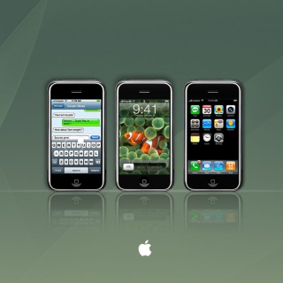 Apple iPhone - Obrázkek zdarma pro iPad mini 2