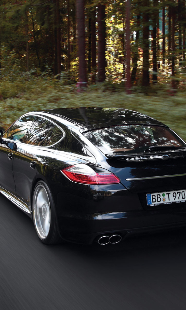 Das Porsche Panamera Turbo Wallpaper 768x1280