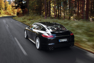 Kostenloses Porsche Panamera Turbo Wallpaper für Android, iPhone und iPad