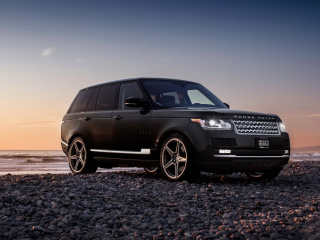 Das Range Rover Off Road Wallpaper 320x240