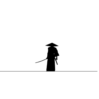 Samurai Background for 2048x2048