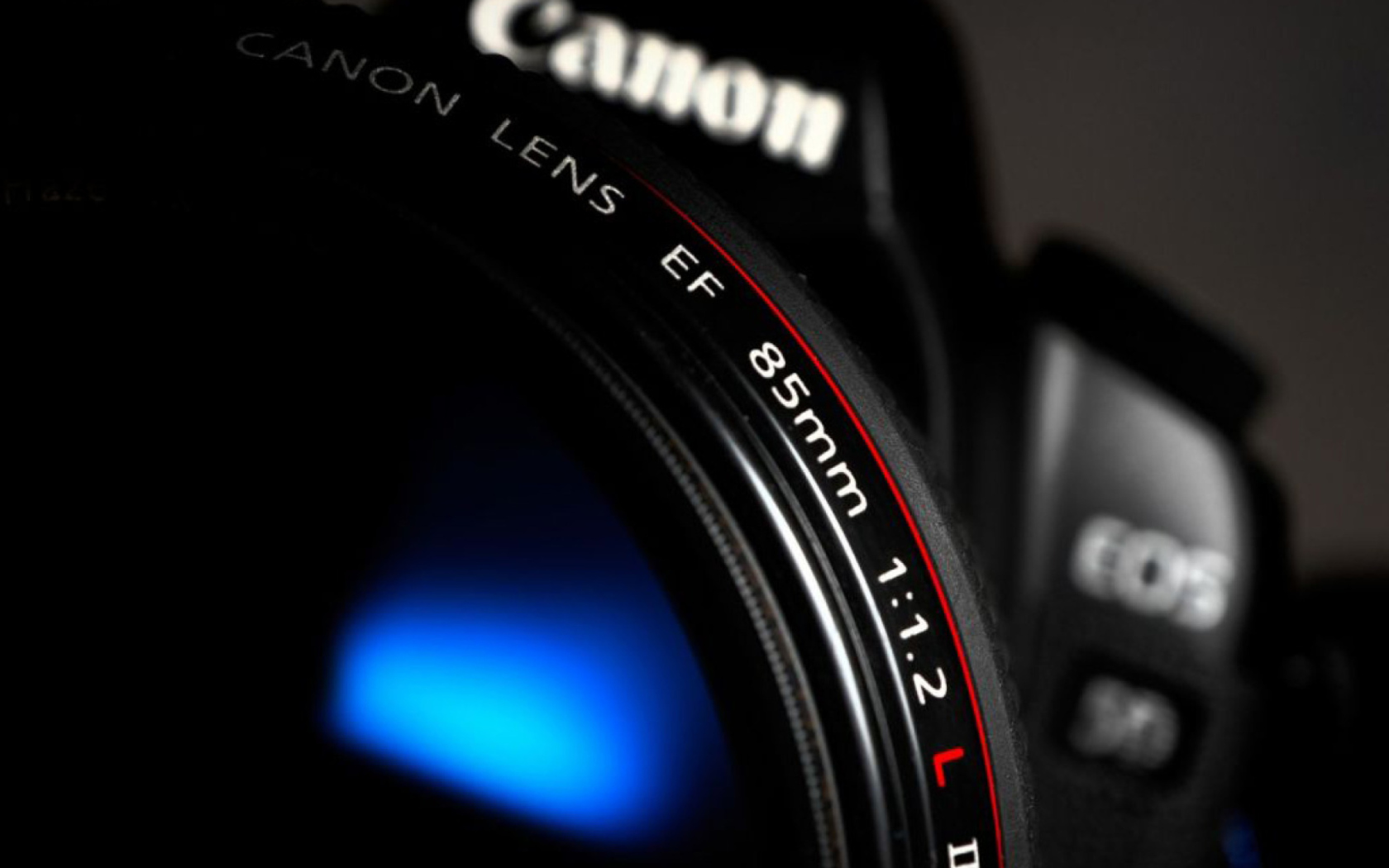 Screenshot №1 pro téma Canon Lens 1680x1050