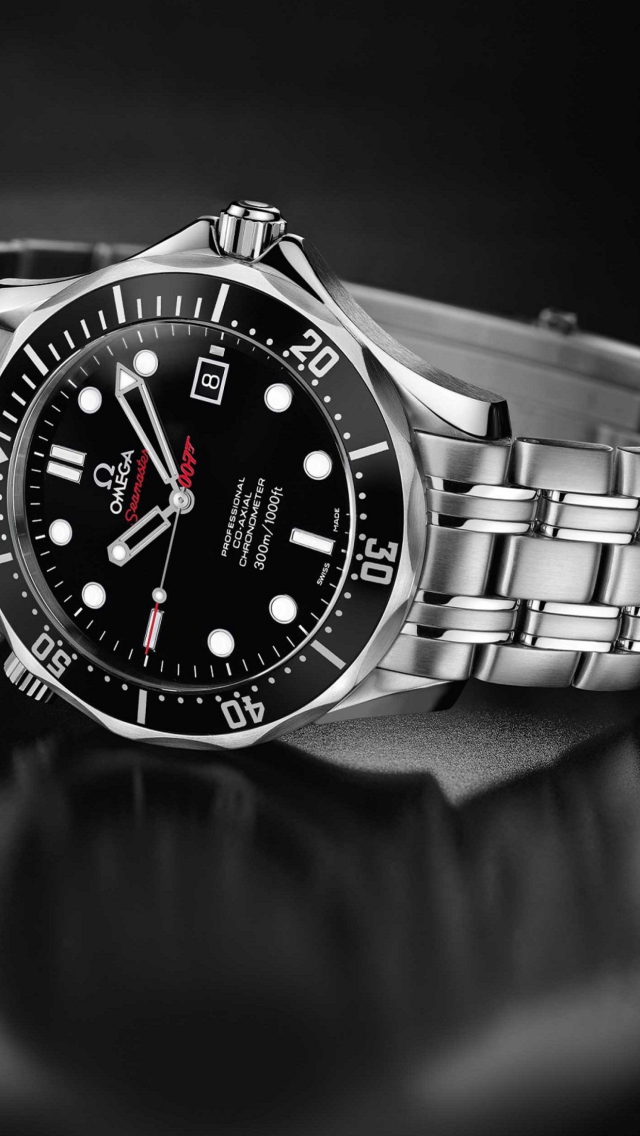 Das Omega - Swiss Luxury Watch Wallpaper 640x1136