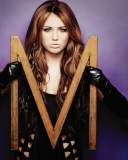 Das Miley Cyrus Long Hair Wallpaper 128x160