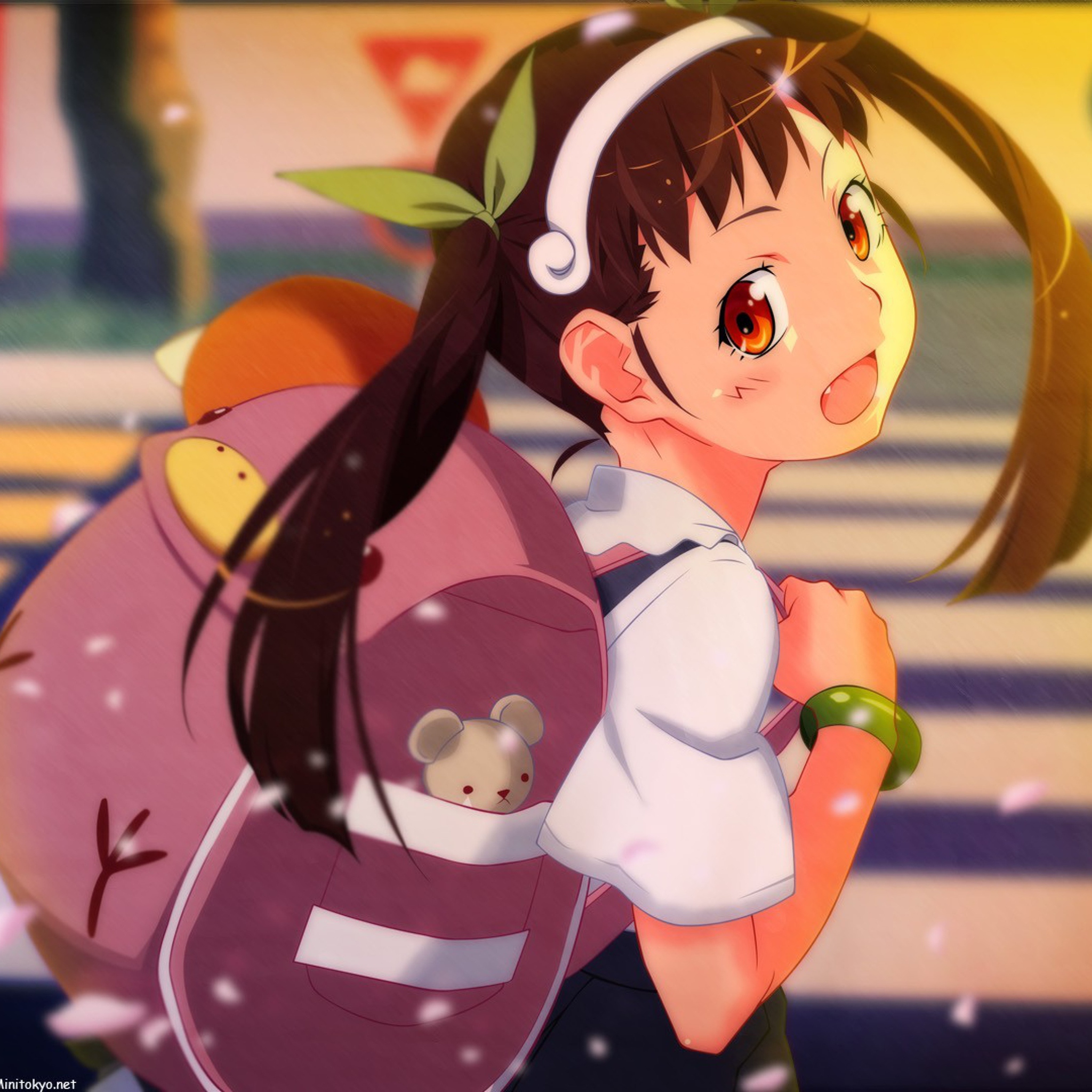 Screenshot №1 pro téma Girl Going To School 2048x2048