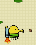 Das Doodle Jump Game Wallpaper 128x160