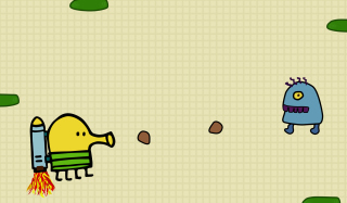 Doodle Jump Game Wallpaper for Android, iPhone and iPad