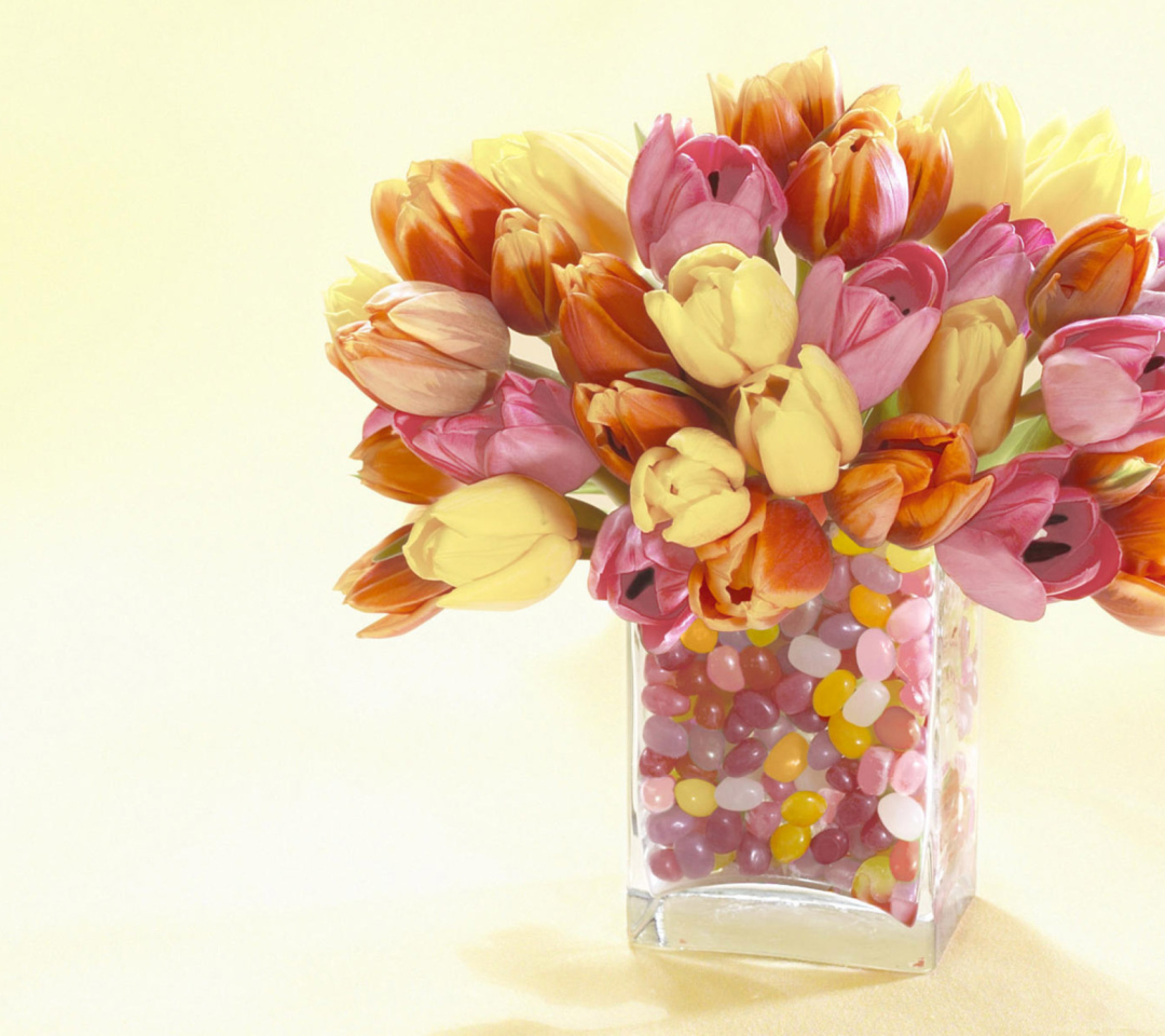 Tulip Wedding Bouquets wallpaper 1080x960