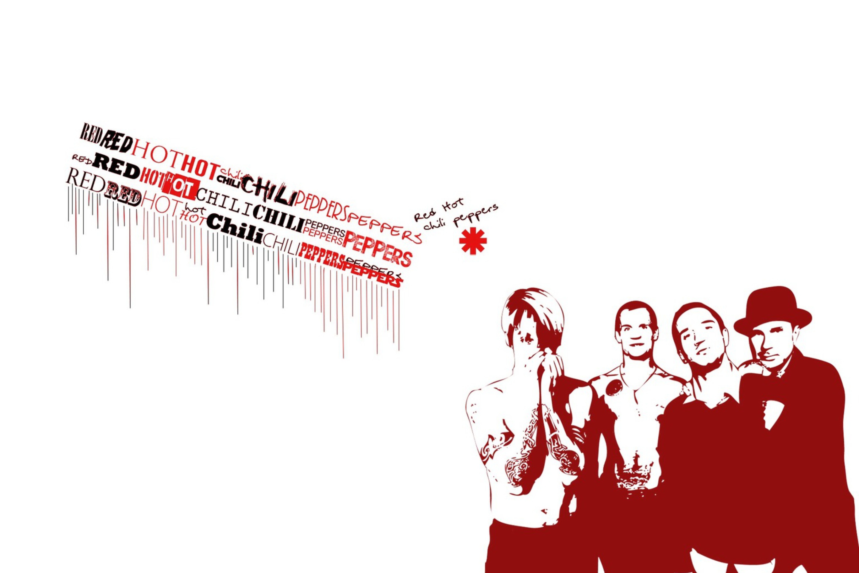 Fondo de pantalla Red Hot Chili Peppers 2880x1920