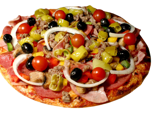 Sfondi Paper Pizza 640x480