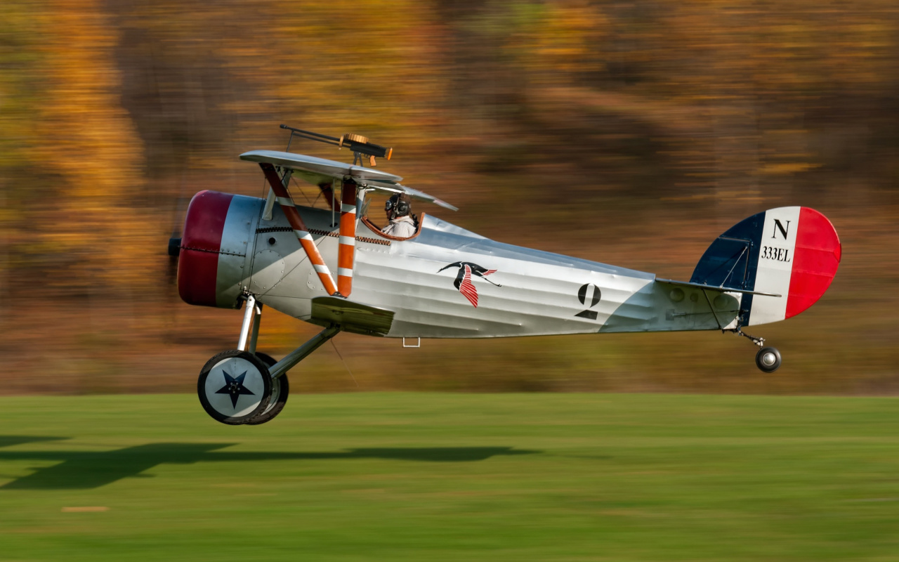 Screenshot №1 pro téma Nieuport 28 Aircraft 1280x800