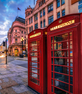London Phone Booths - Obrázkek zdarma pro iPhone 3G