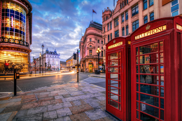 Das London Phone Booths Wallpaper