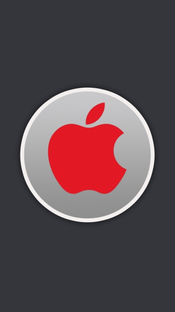 Screenshot №1 pro téma Apple Computer Red Logo 360x640