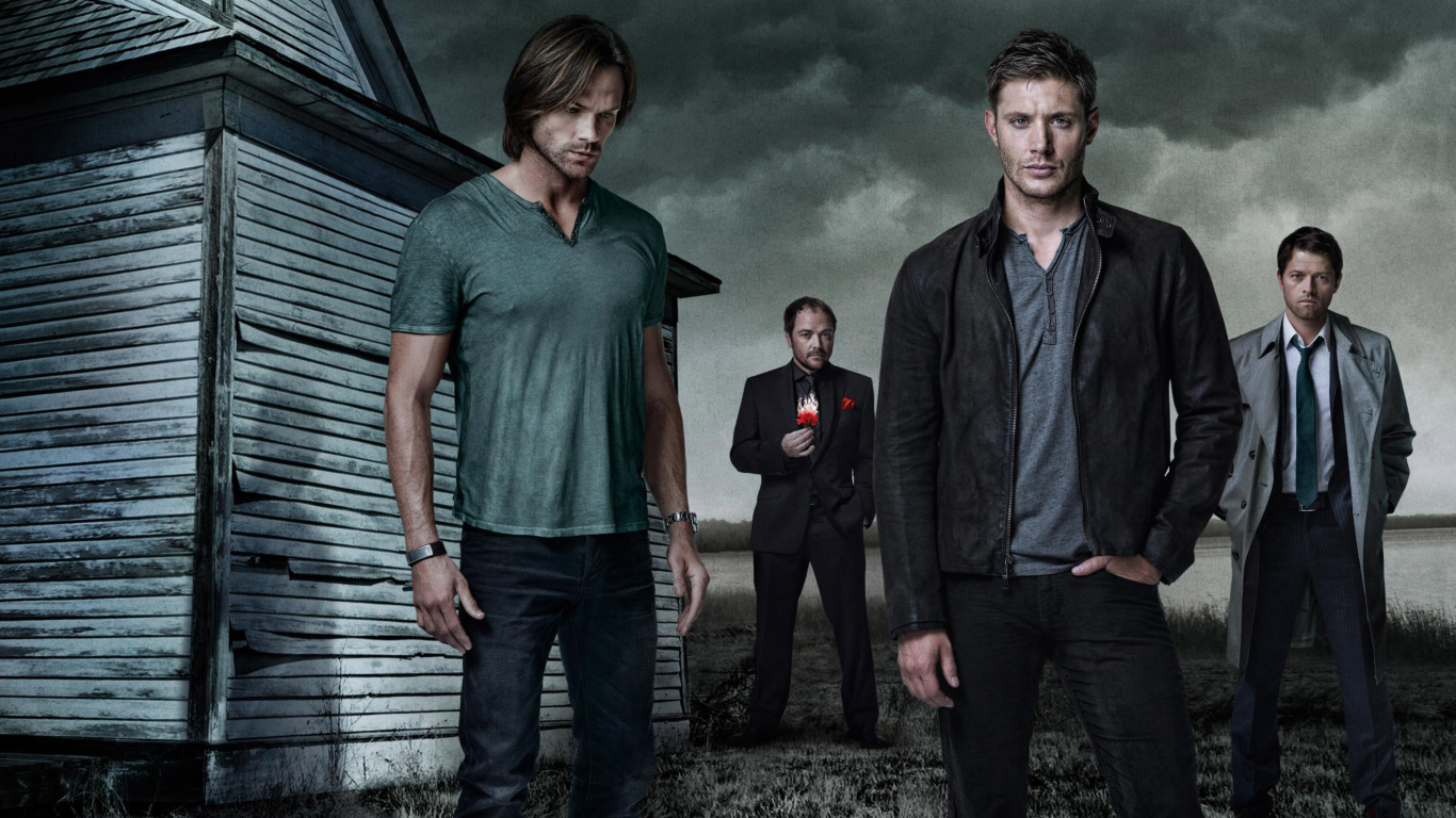 Screenshot №1 pro téma Supernatural - Dean Winchester 1366x768