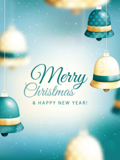 Screenshot №1 pro téma Merry Christmas Bells 240x320