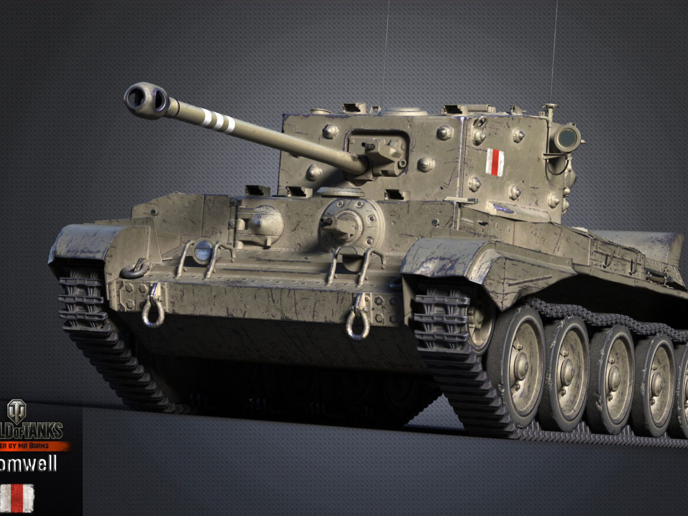 Screenshot №1 pro téma Cromwell Tank, World of Tanks 1400x1050