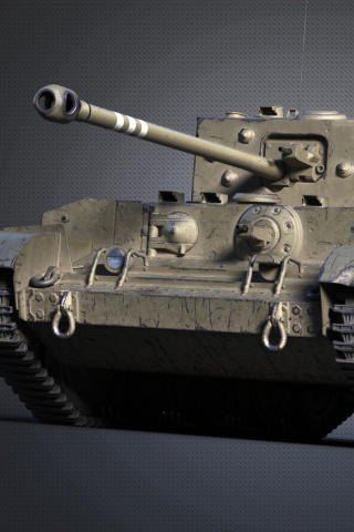Screenshot №1 pro téma Cromwell Tank, World of Tanks 320x480