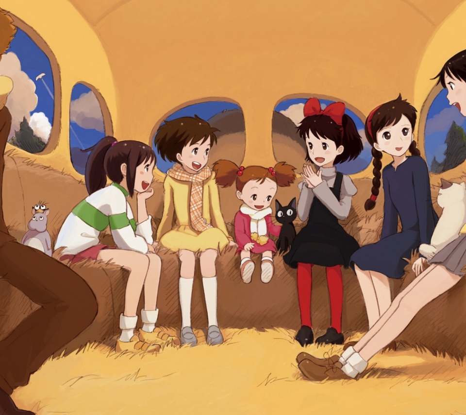 Screenshot №1 pro téma Kikis Delivery Service with Kiki, Jiji, Osono and Ursula 960x854