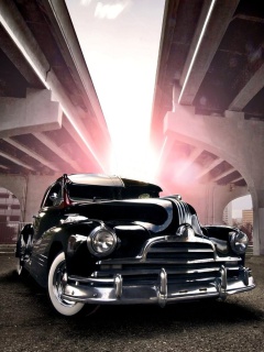 Das Custom car - Mercury Wallpaper 240x320