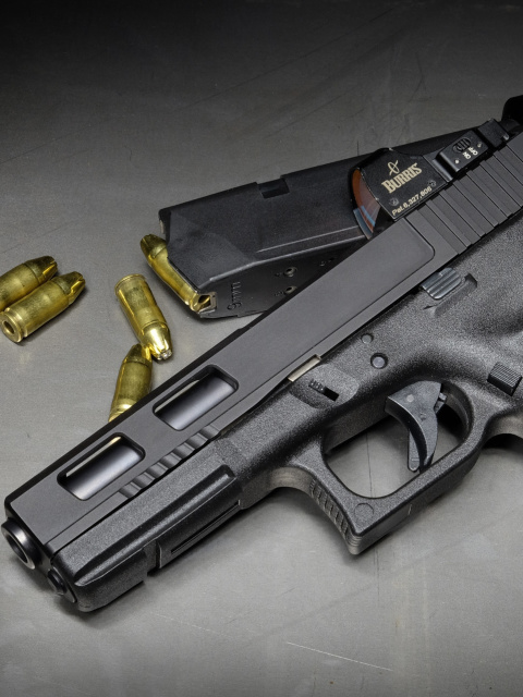 Обои Glock 17 Pistol 480x640