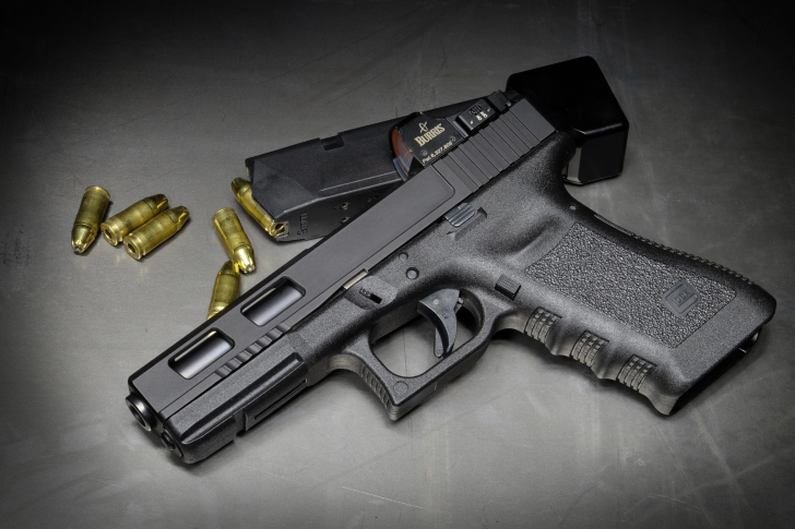 Das Glock 17 Pistol Wallpaper