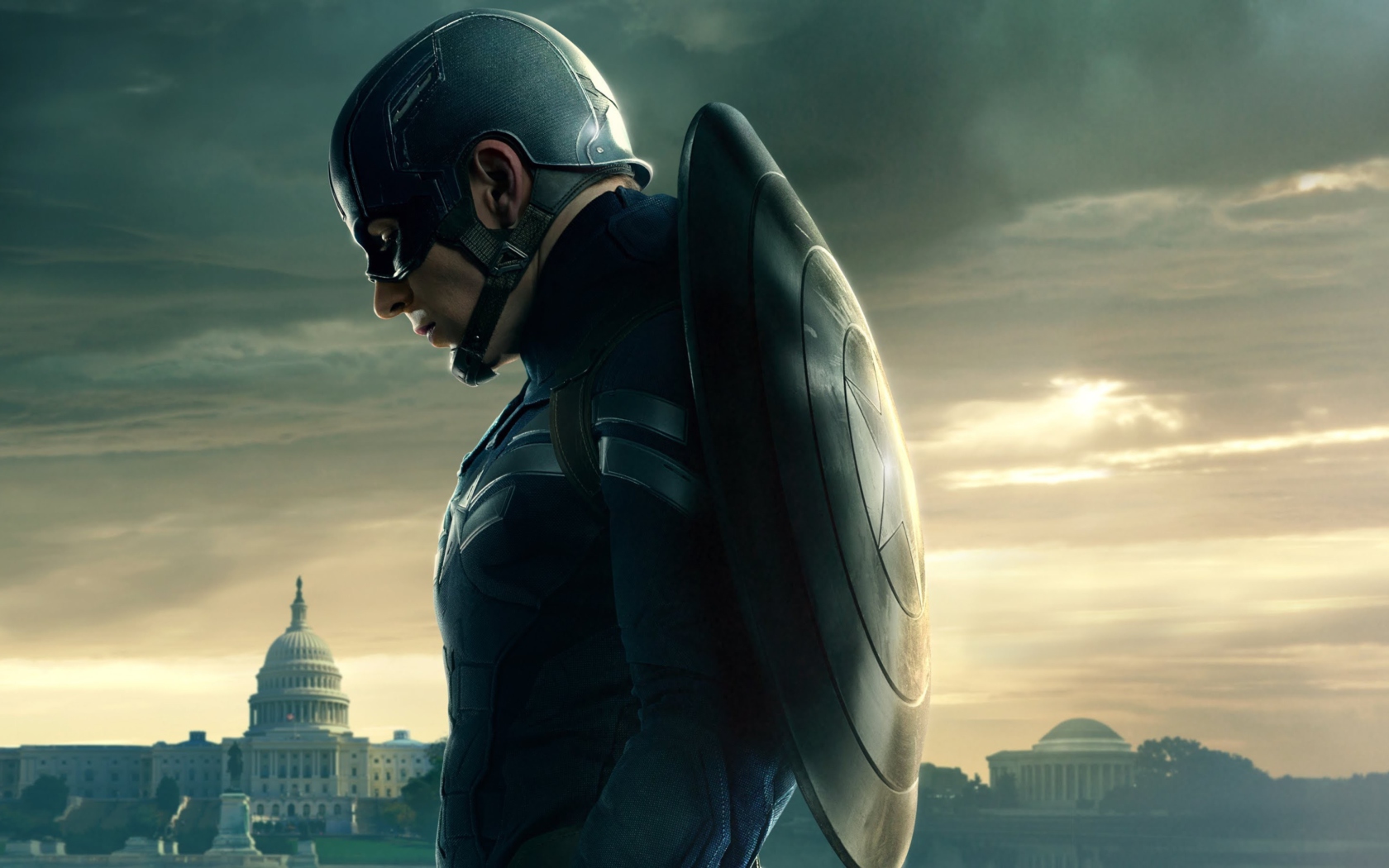 Screenshot №1 pro téma Captain America 2 The Winter Soldier 1680x1050