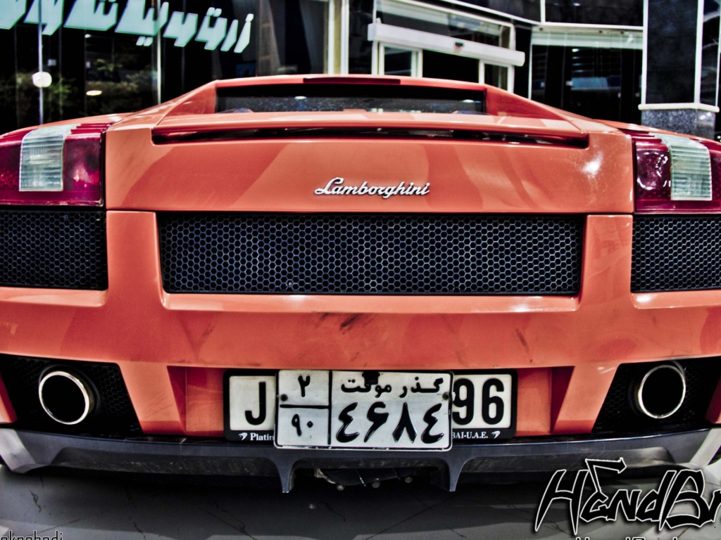 Screenshot №1 pro téma Lamborghini 1024x768
