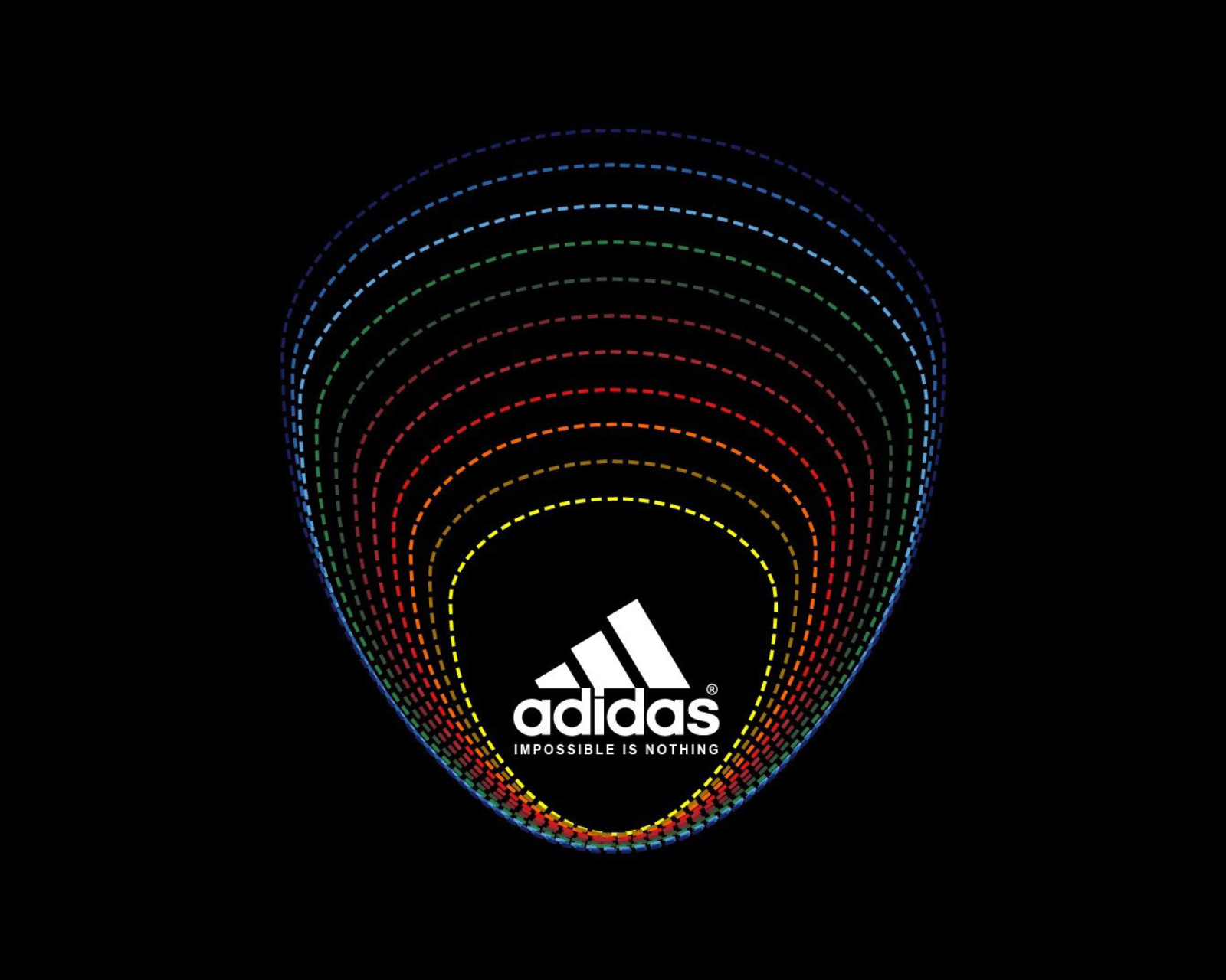 Das Adidas Tagline, Impossible is Nothing Wallpaper 1600x1280