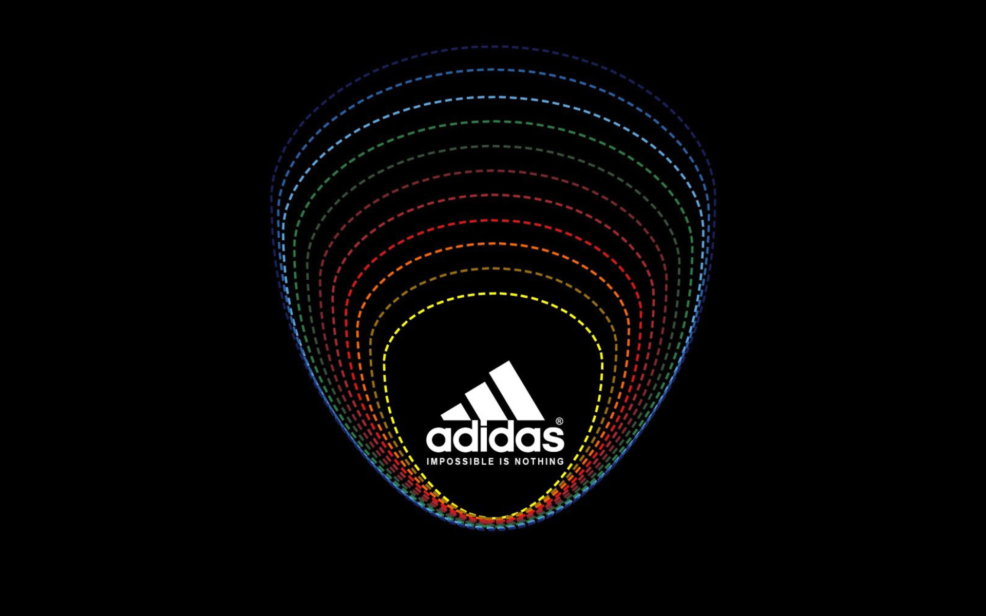 Das Adidas Tagline, Impossible is Nothing Wallpaper 1920x1200