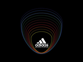 Fondo de pantalla Adidas Tagline, Impossible is Nothing 320x240