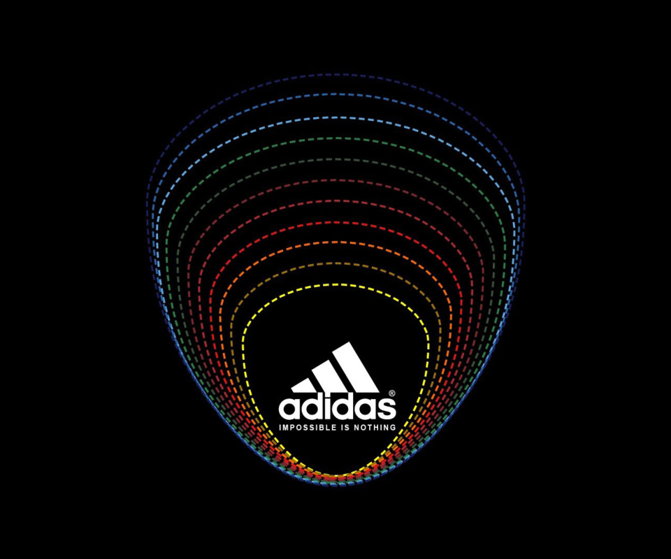 Обои Adidas Tagline, Impossible is Nothing 960x800