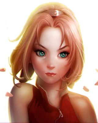Sakura - Naruto Girl - Obrázkek zdarma pro Nokia C-Series
