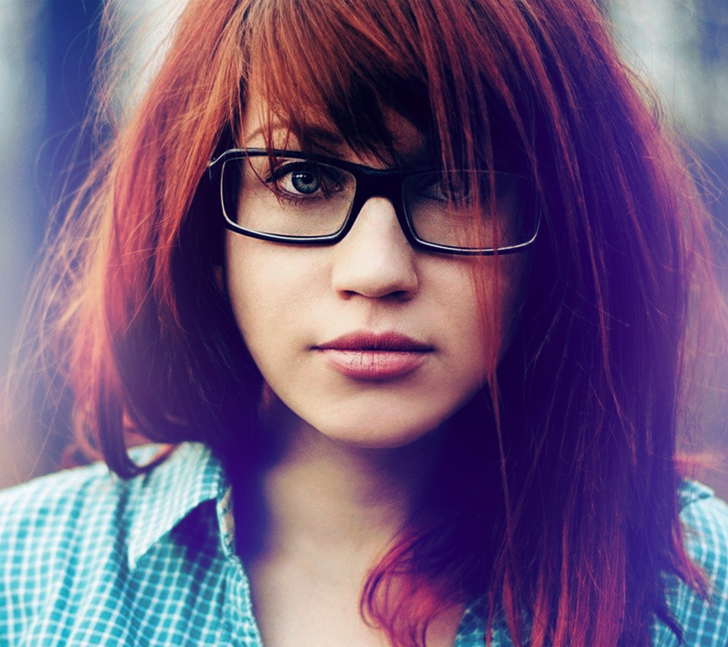 Screenshot №1 pro téma Cute Redhead Girl 1440x1280
