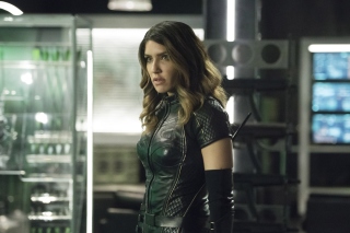 Black Canar, Juliana Harkavy in Arrow Film Background for Android, iPhone and iPad