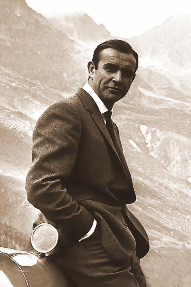 Das James Bond Agent 007 GoldFinger Wallpaper 640x960