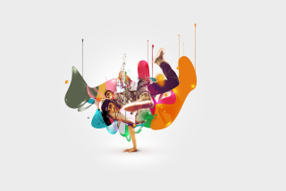 Breakdance Drips - Obrázkek zdarma pro Samsung Galaxy A3