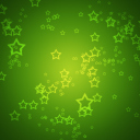 Screenshot №1 pro téma Green Stars 128x128
