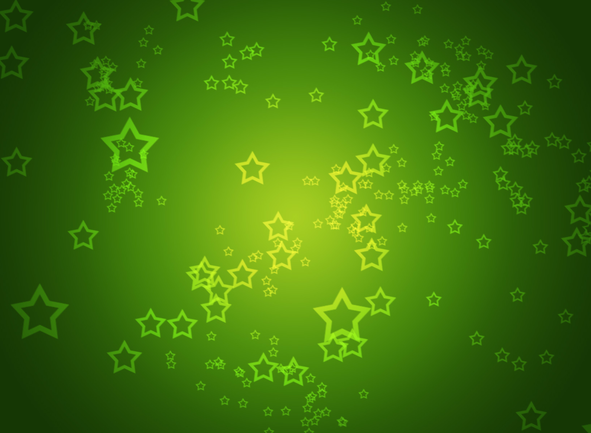 Screenshot №1 pro téma Green Stars 1920x1408