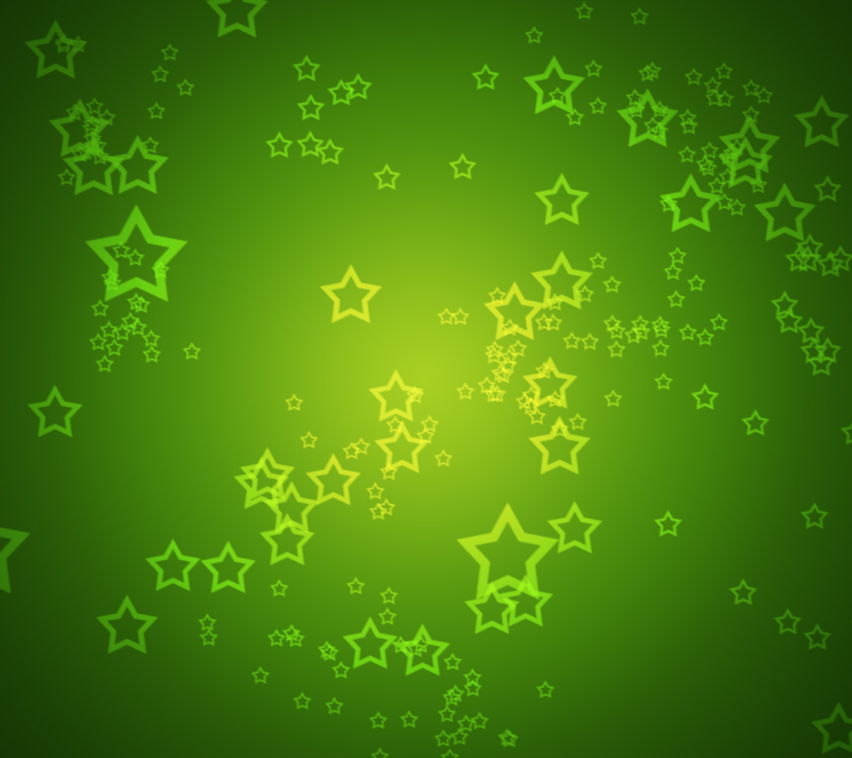 Screenshot №1 pro téma Green Stars 960x854