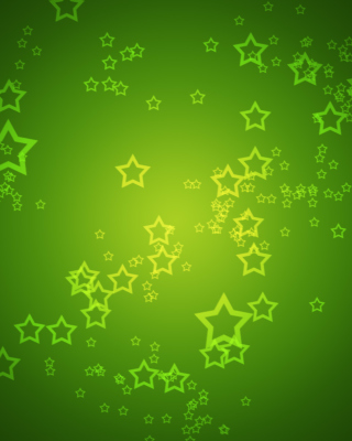 Green Stars - Obrázkek zdarma pro Nokia X7