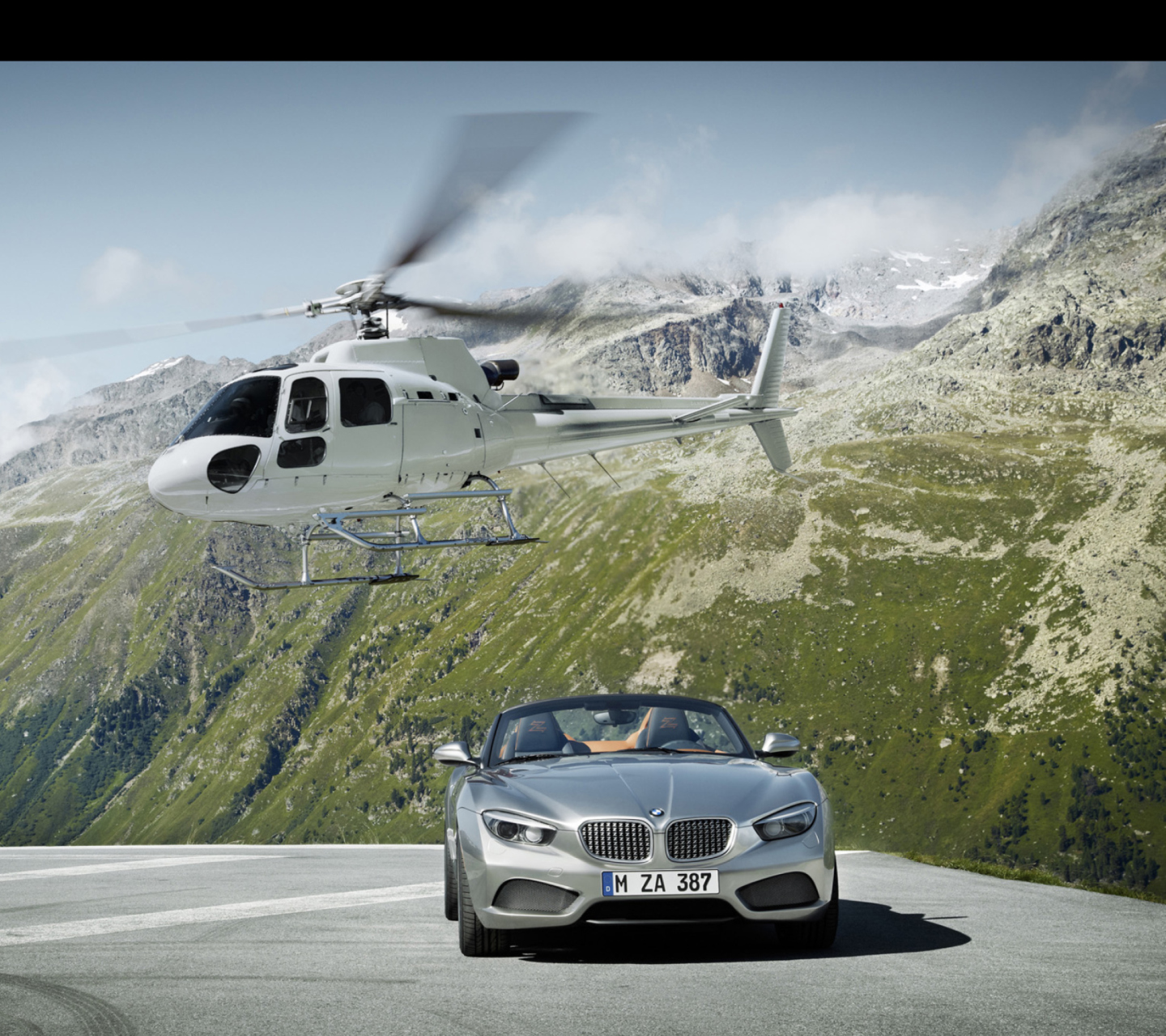 Screenshot №1 pro téma 2012 Bmw Zagato Roadster Front Static 1440x1280