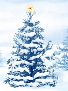 Christmas Tree wallpaper 240x320
