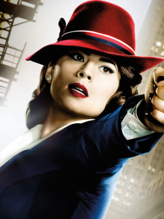 Screenshot №1 pro téma Agent Carter, Hayley Atwell 240x320