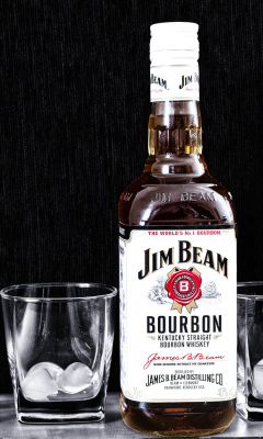 Fondo de pantalla Jim Beam, Bourbon 240x400