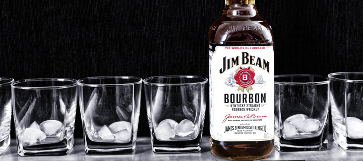 Sfondi Jim Beam, Bourbon 720x320