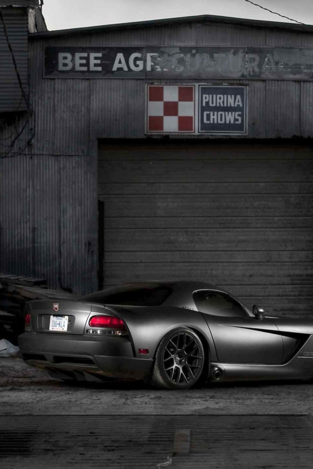 Screenshot №1 pro téma Black Dodge Viper 640x960