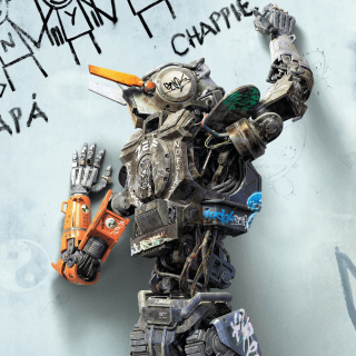 Chappie Robot Movie - Obrázkek zdarma pro 128x128
